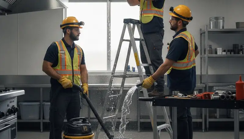 Emergency plumber repairing a leak in San Diego, CA home for fast, reliable plumbing service