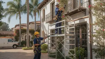San Diego, CA plumber repairing a leak for emergency plumbing service