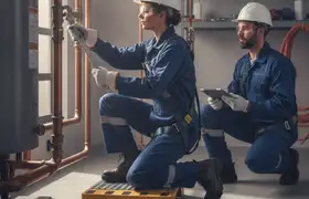 San Diego plumber repairing residential pipes for fast emergency plumbing service