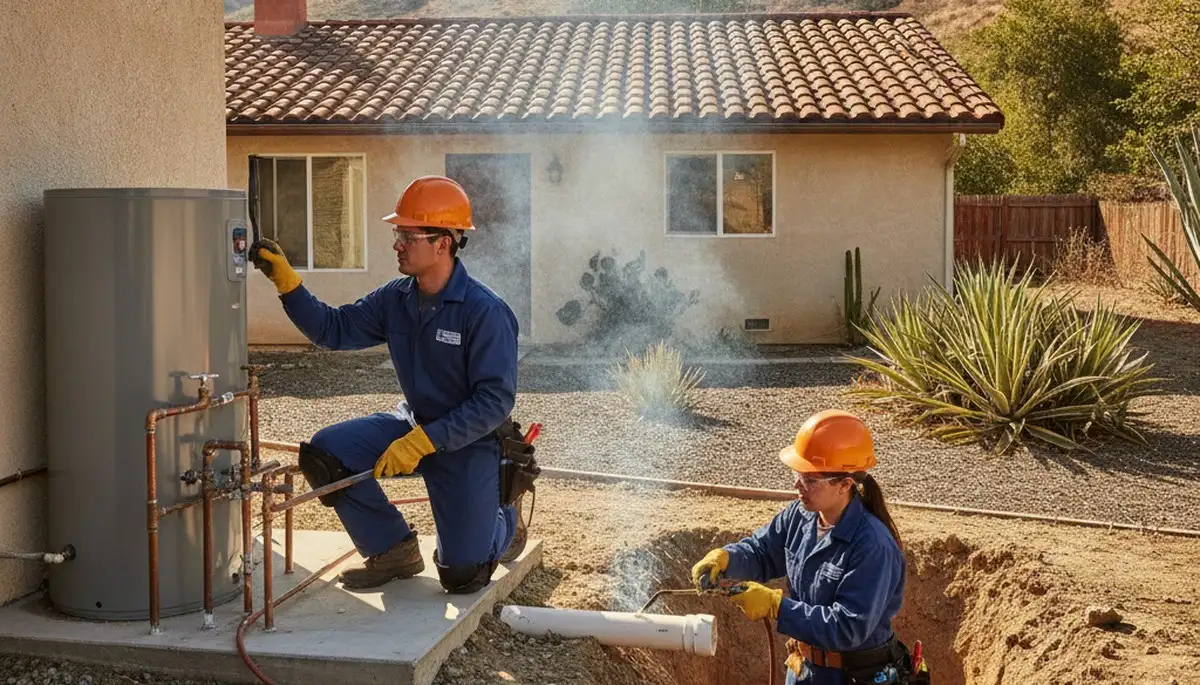 San Diego, CA plumbing repair team providing emergency leak and drain services