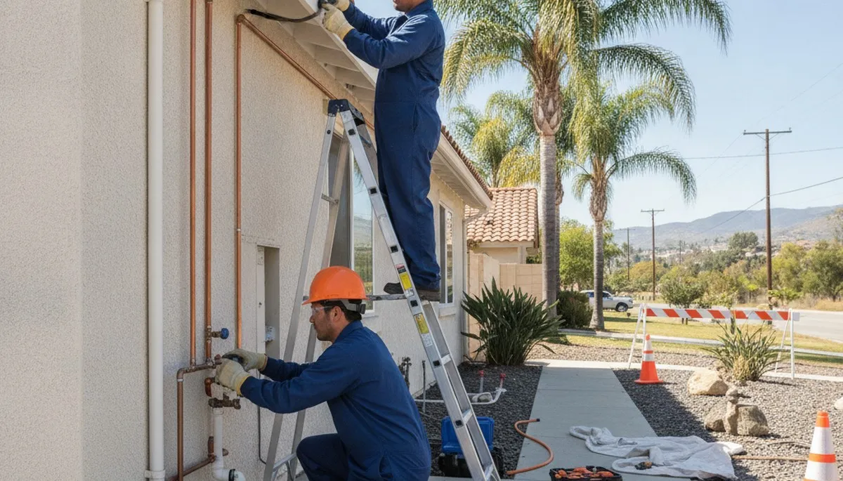 San Diego, CA plumber providing emergency plumbing repair service for residential and commercial customers